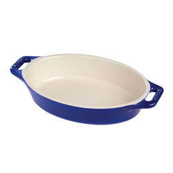 Staub Ceramic Oval Baking Dish, 12&#34;