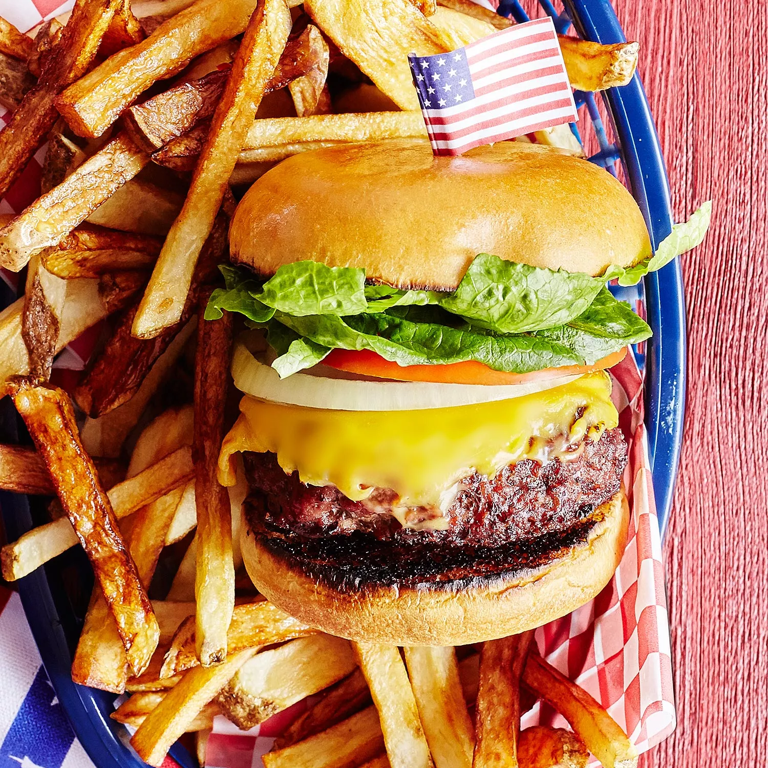 Stuffed Bacon Cheeseburgers