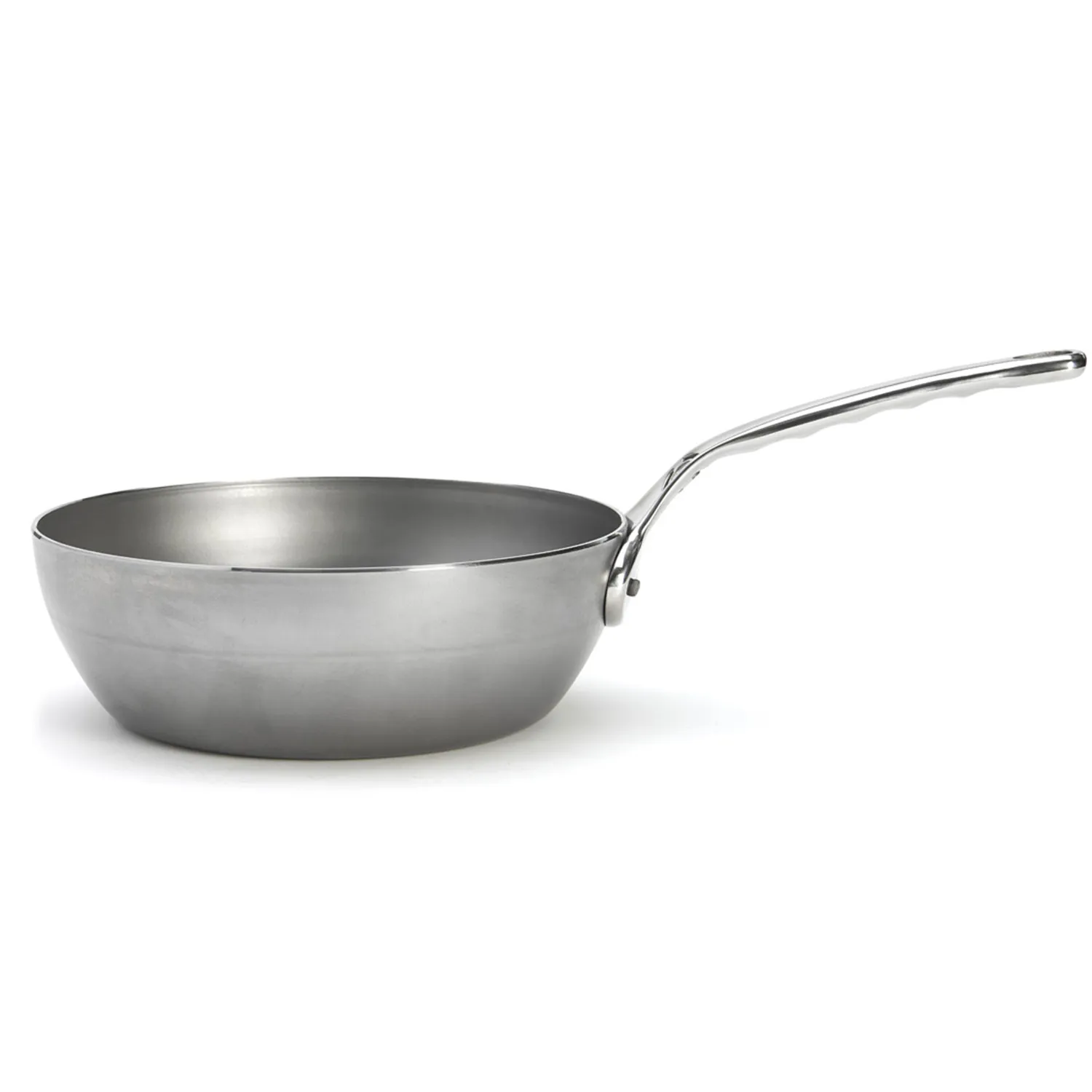 de Buyer Mineral B Pro Carbon Steel Deep Skillet