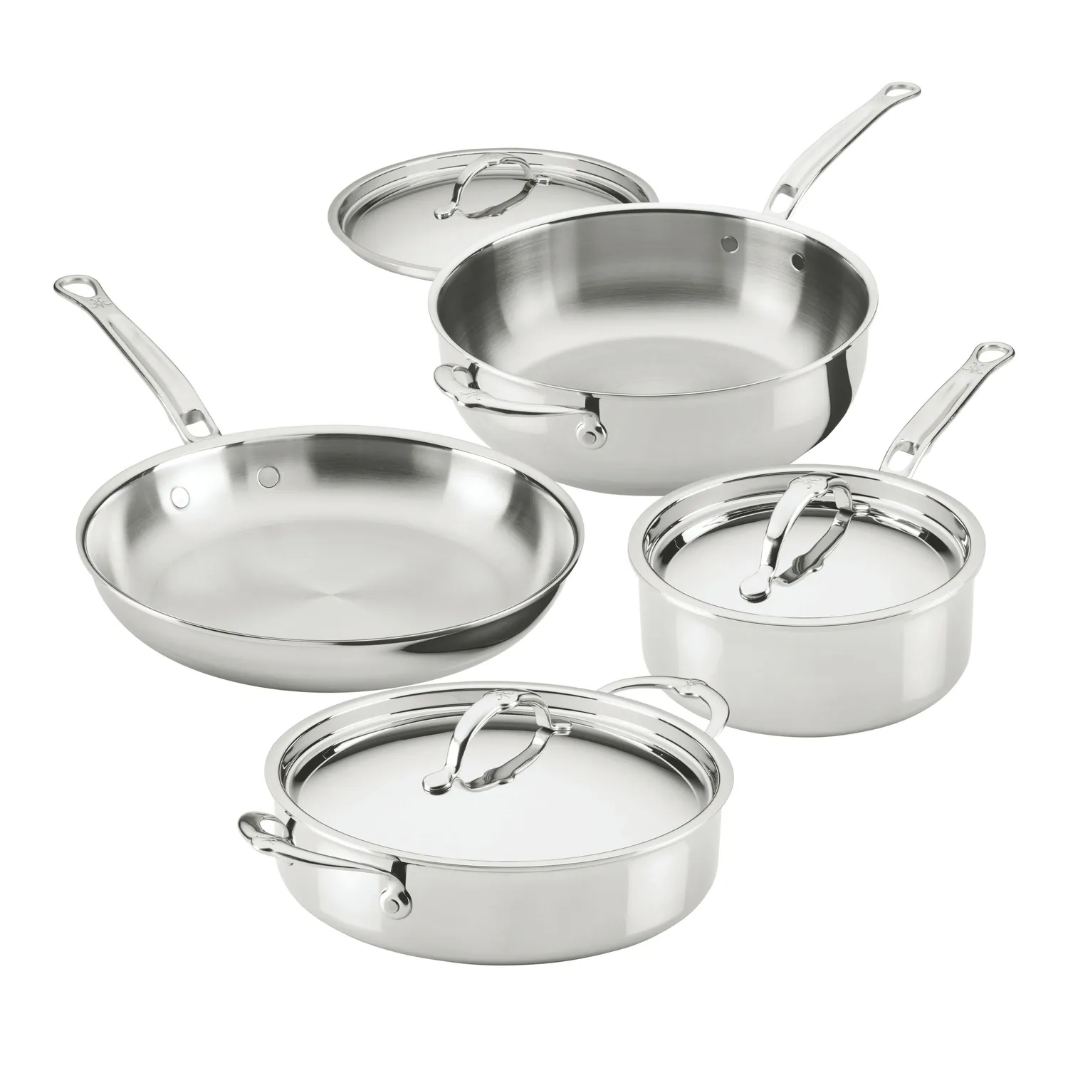 Hestan ProBond® Luxe Stainless Steel 7-Piece Cookware Set