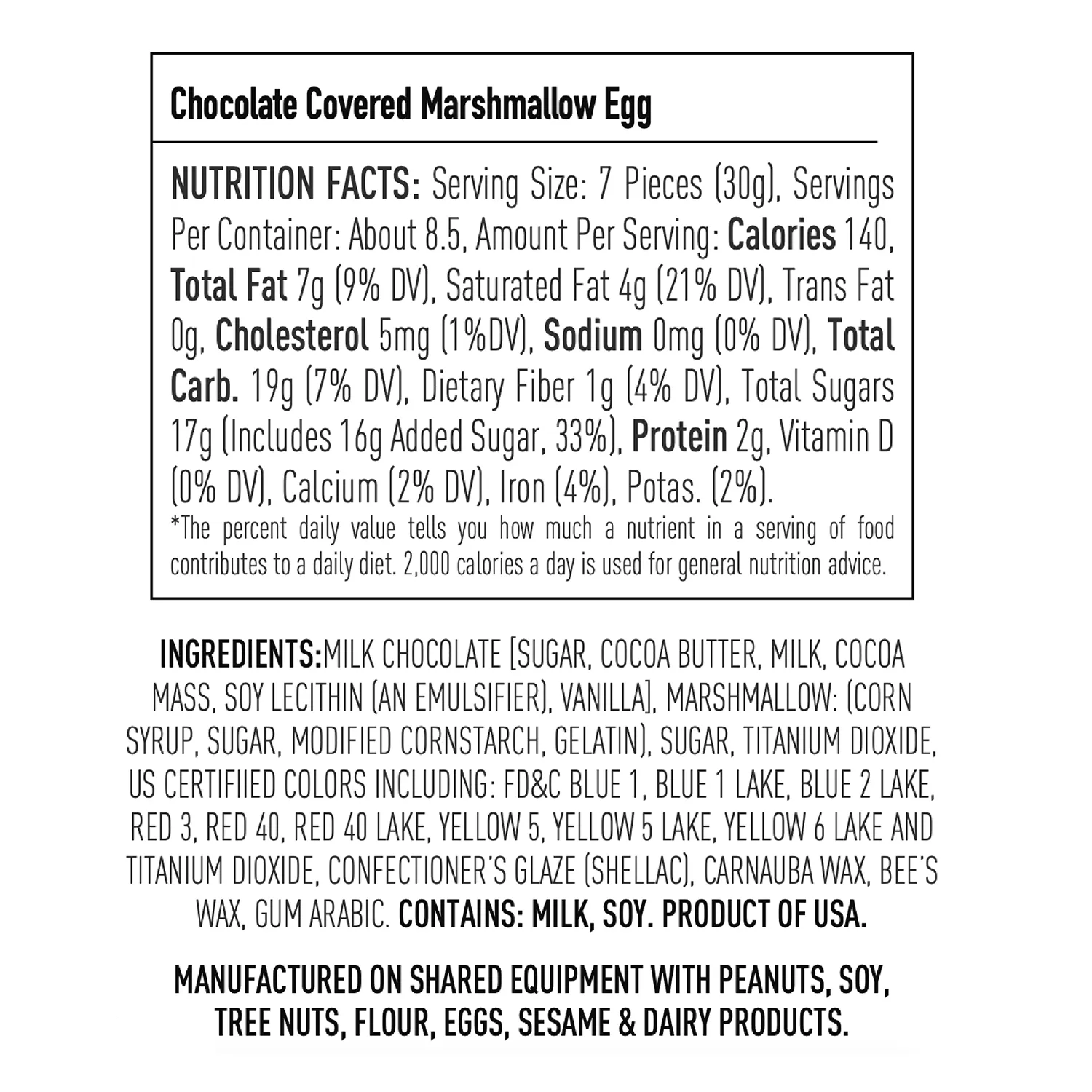 Sur La Table Chocolate Covered Marshmallow Eggs 