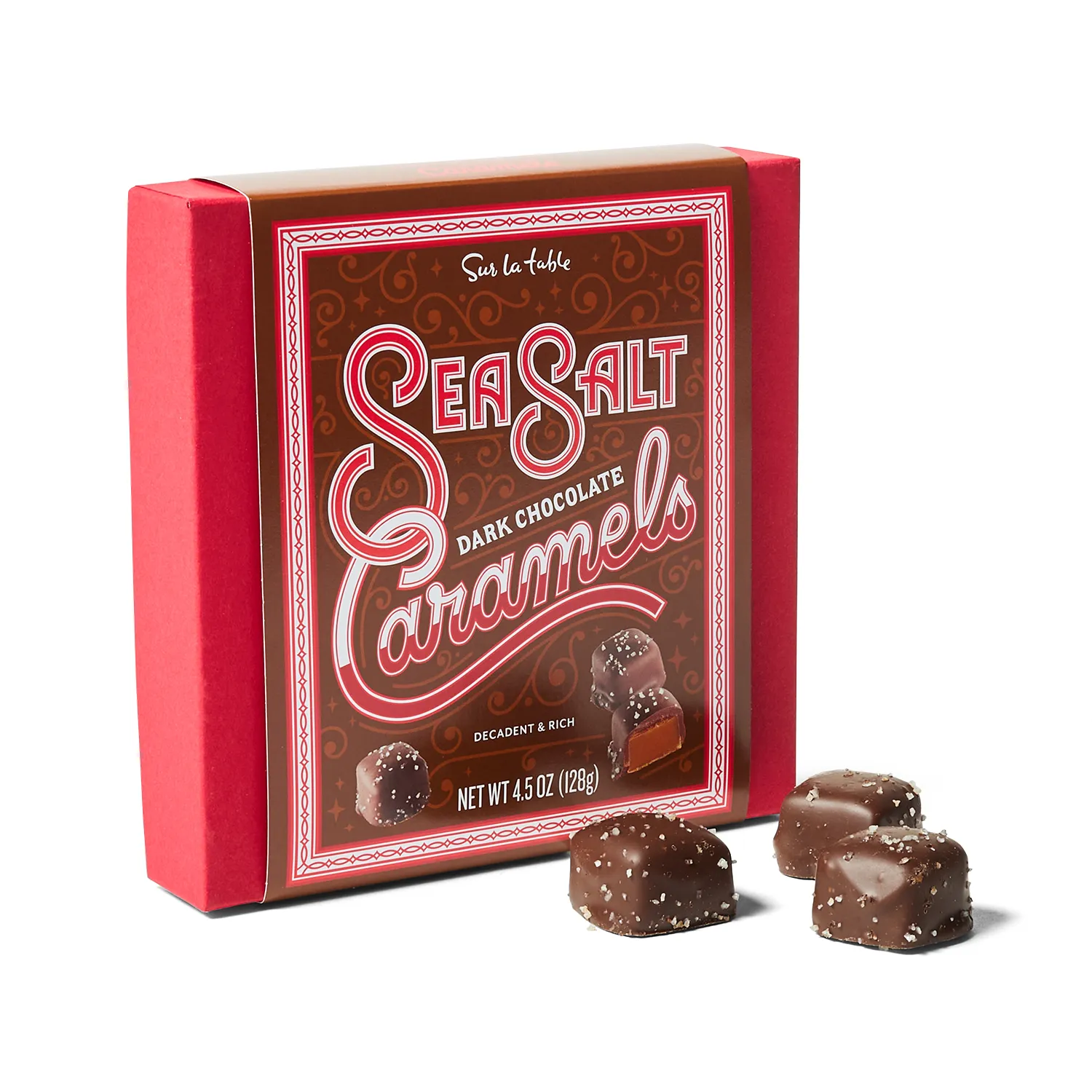 Sur La Table Sea Salt Dark Chocolate Caramels