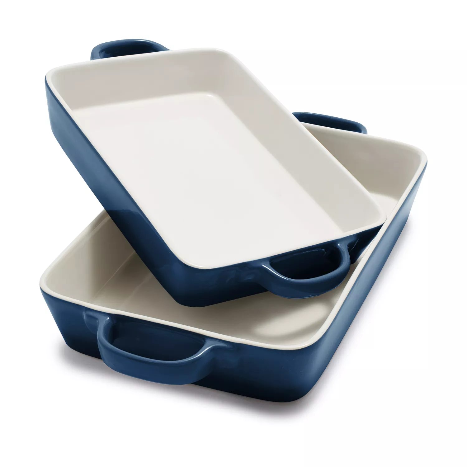 Sur La Table Stoneware 2-Piece Rectangular Baker Set