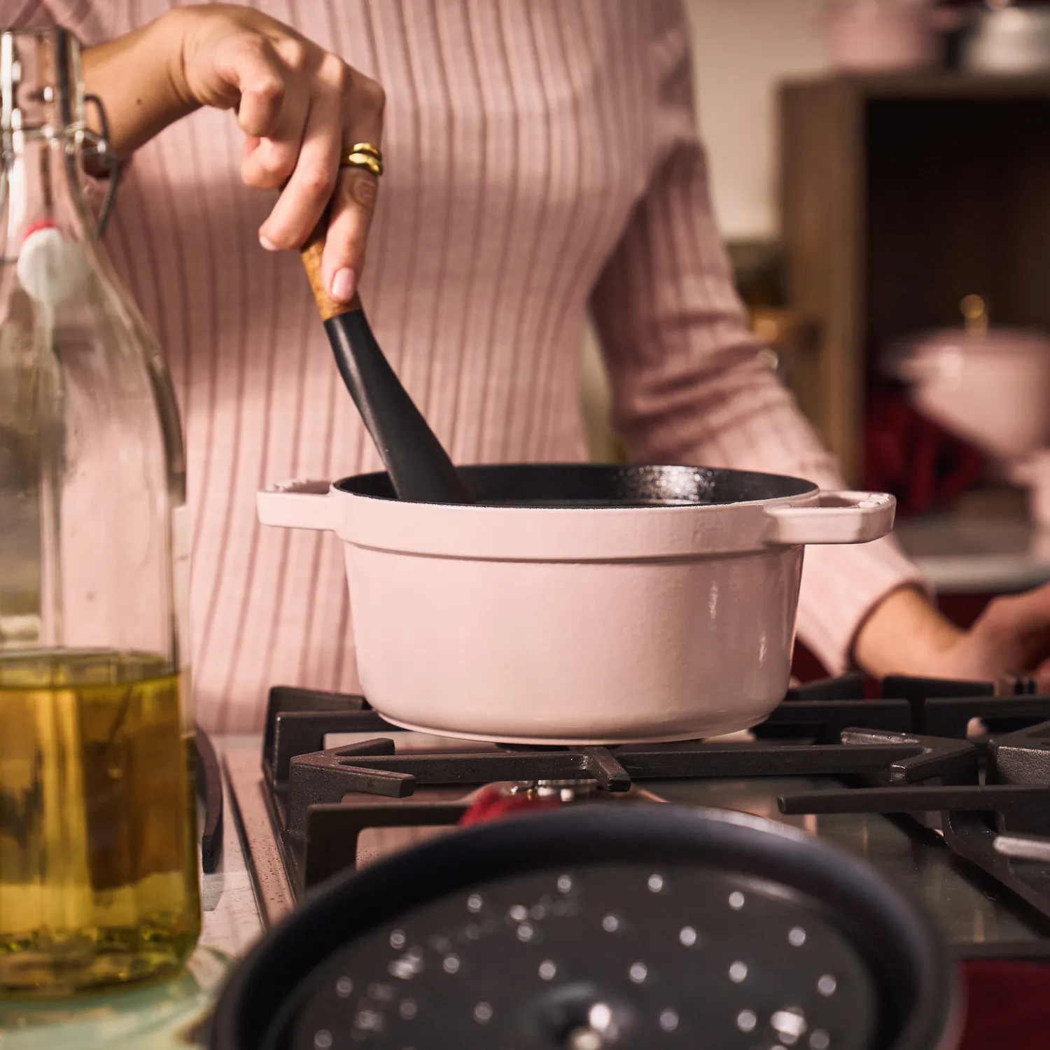 Staub Round Dutch Oven, 5.5 qt.