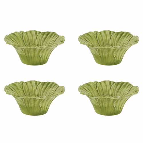 Bordallo Pinheiro Maria Flor Cosmos Bowls, Set of 4