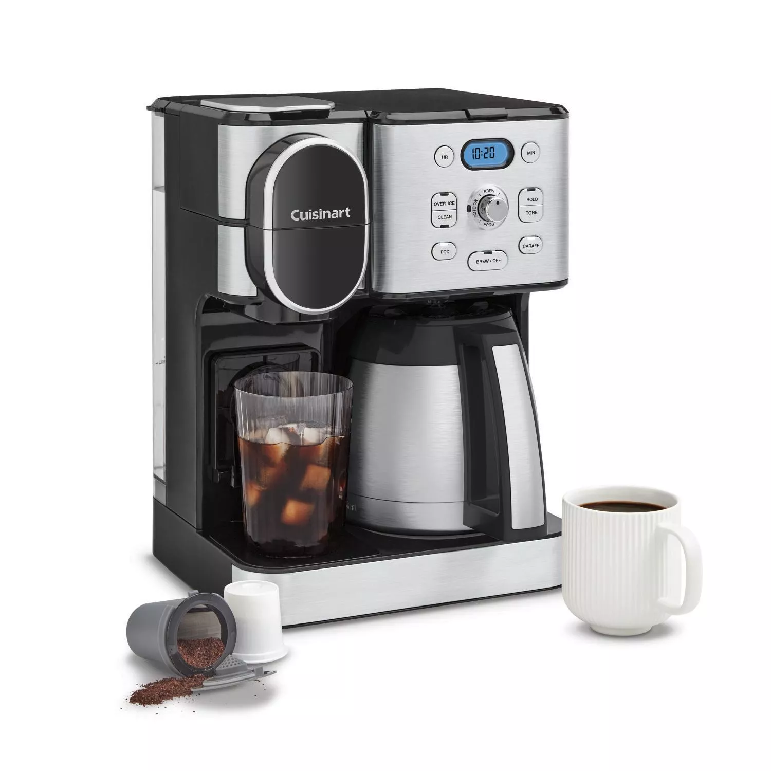 Cuisinart Coffee Center® 10-Cup Thermal Coffeemaker & Single-Serve Brewer