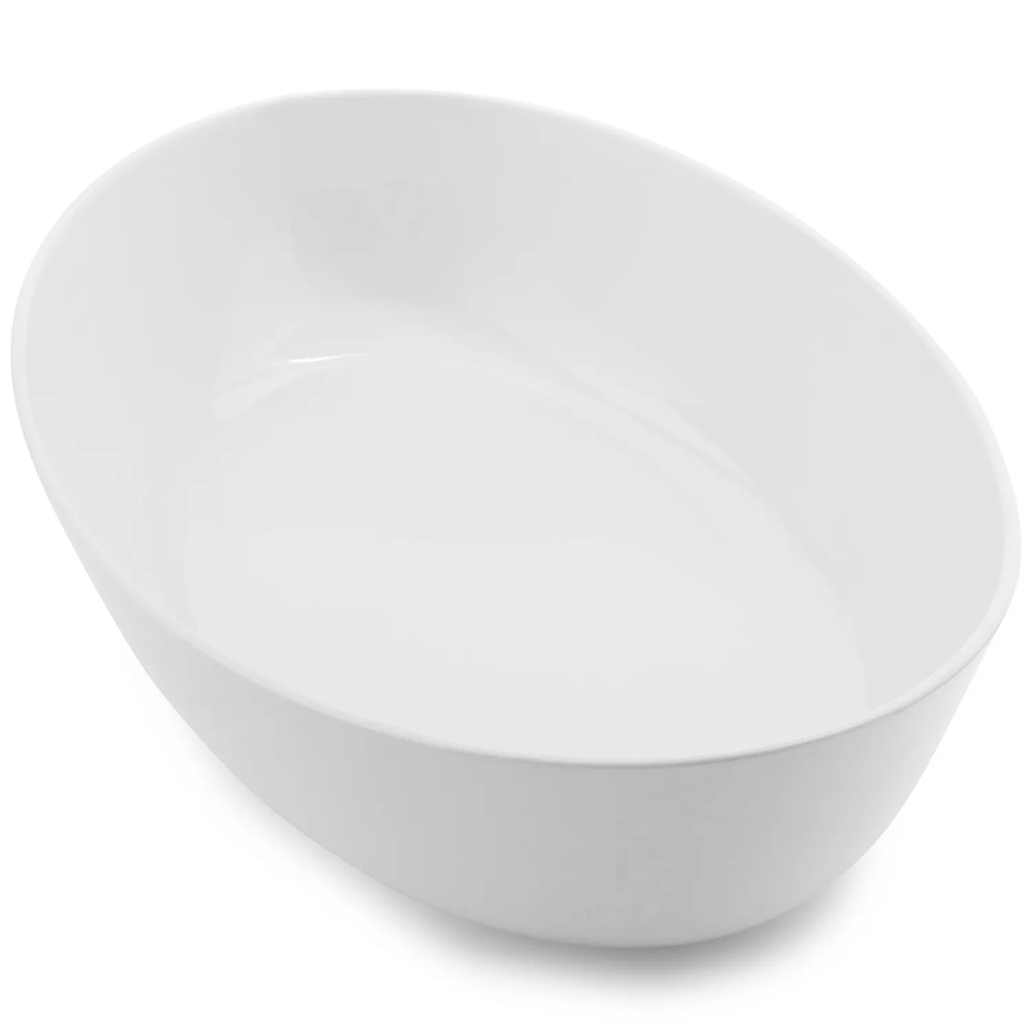Sur La Table Porcelain Oval Serving Bowl