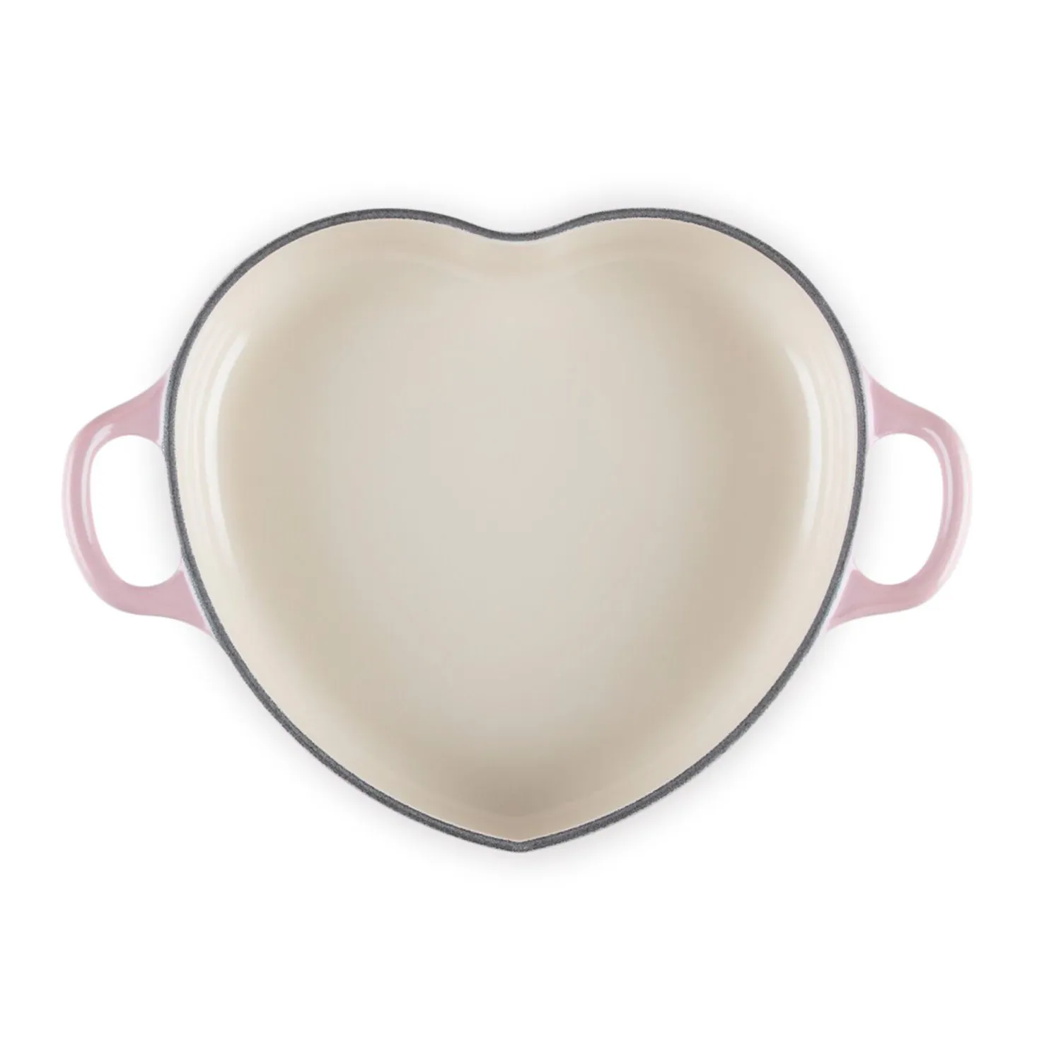 Le Creuset Shallow Heart Cocotte, 1.25 Qt.