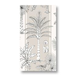 Caspari Southern Palms Guest Napkins, Set of 15 Used them as hand towels in the guest wash room for a holiday party