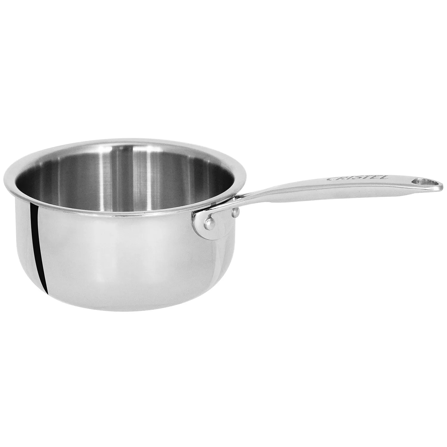  Saucepan, Stainless Steel Milk Pan 12cm, Soup Pot for Induction  and Oven, Non Stick Milk Pot, Dishwasher Safe Cookware(Sliver): Home &  Kitchen