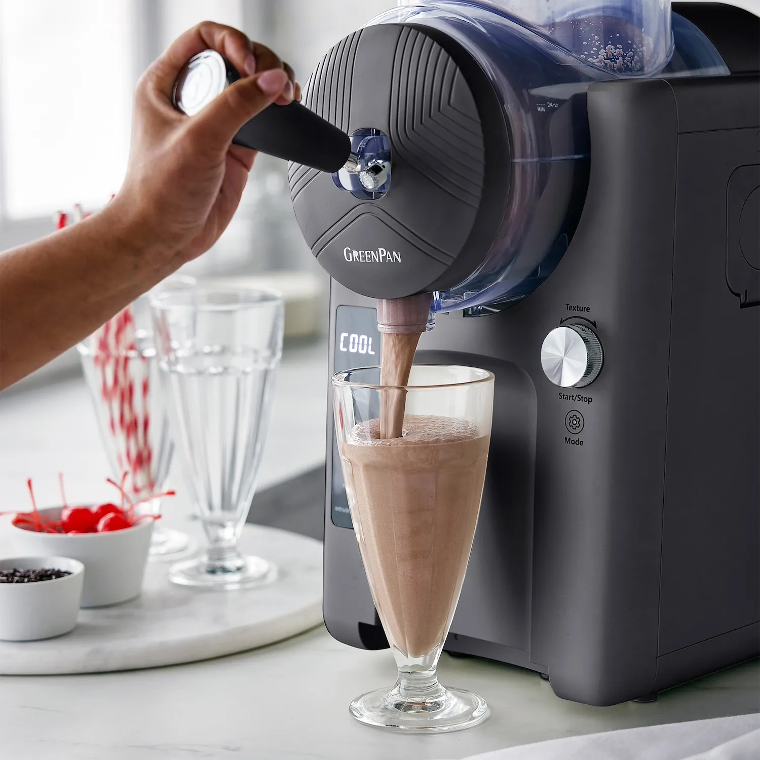 GreenPan Frost Ice Cream & Frozen Drink Maker 