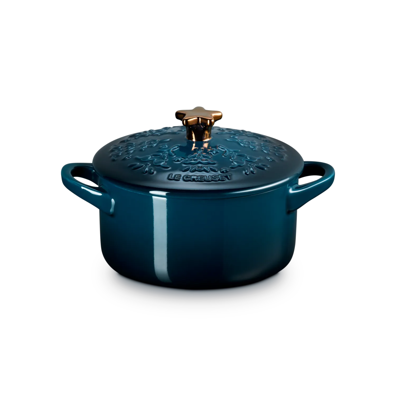 Le Creuset Stoneware Mini Cocotte with Star Knob, 24 oz.