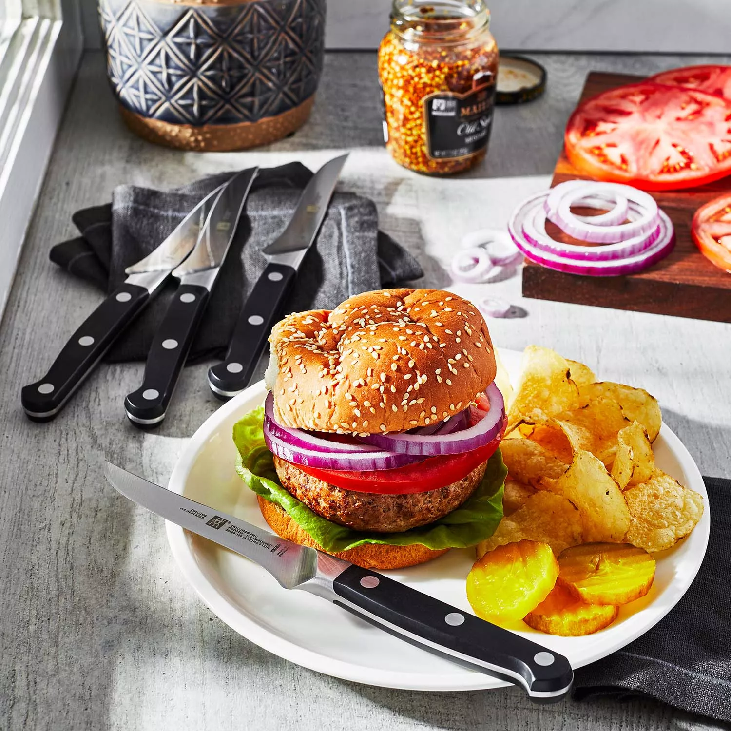 Zwilling J.A. Henckels Pro Steak Knives, Set of 4