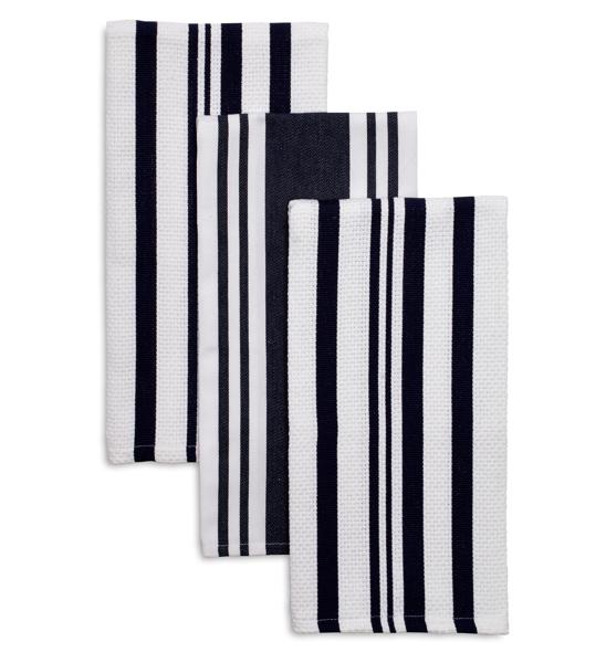 Sur La Table Striped Kitchen Towels, Set of 3