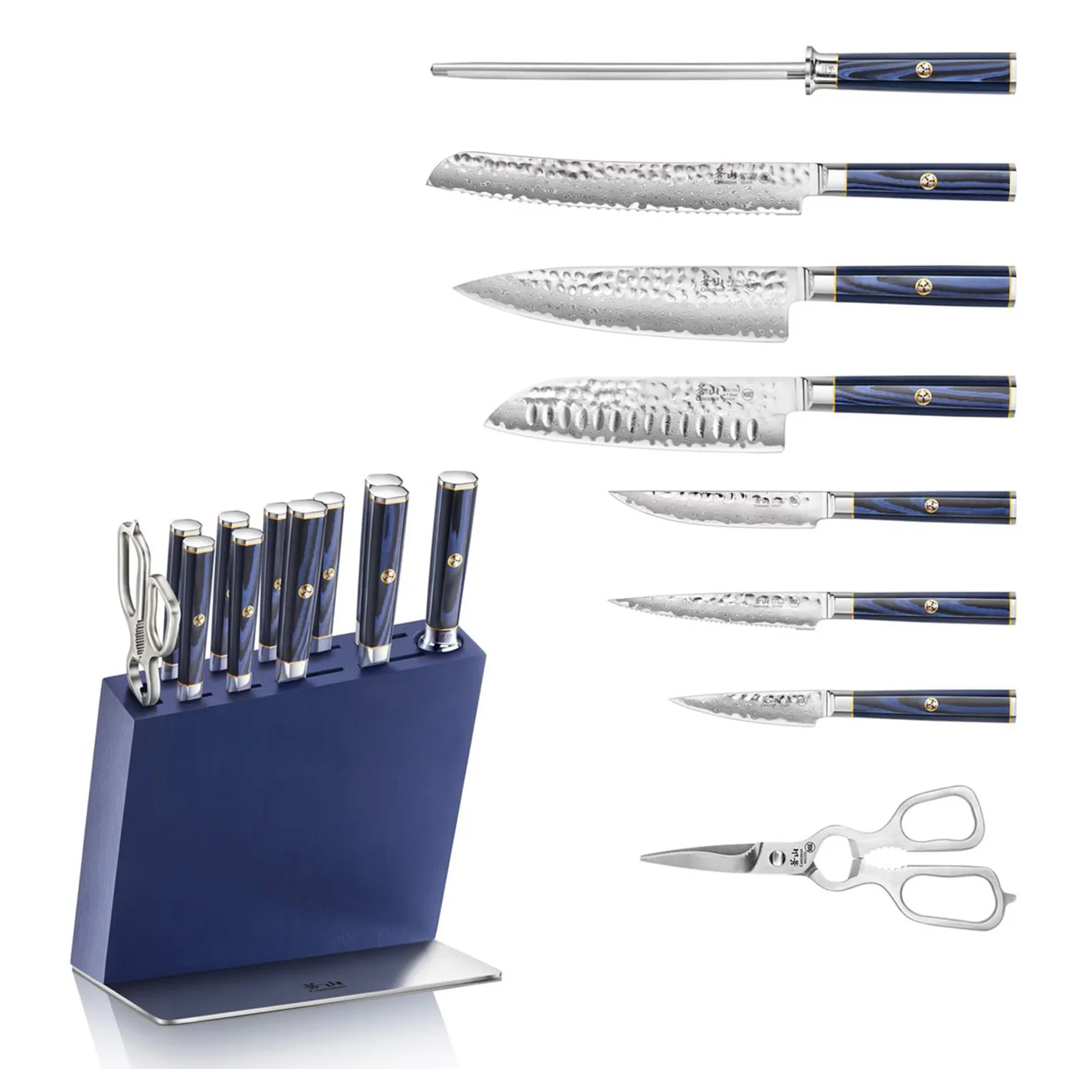 Cangshan Kita 12-Piece HUA Knife Block Set