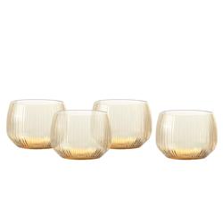 Fortessa Estiva Short Glasses, Set of 4