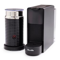 Nespresso Essenza Mini Espresso Machine by Breville with Aeroccino3 Frother