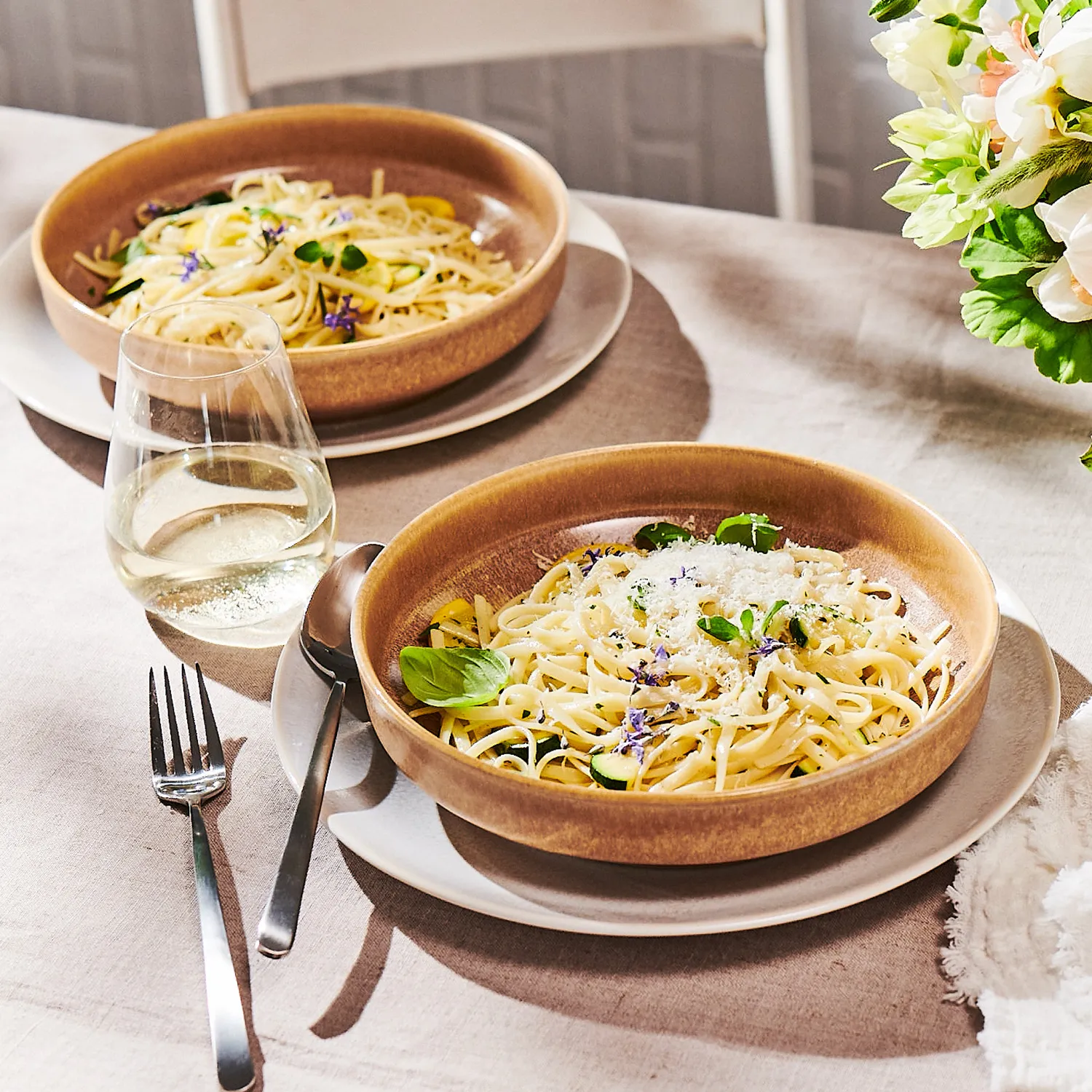 Sur La Table Reactive Glaze Pasta Bowl