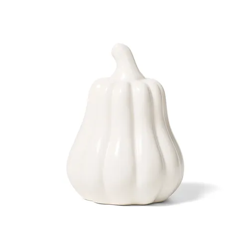 Sur la table White Ceramic Pumpkin Décor