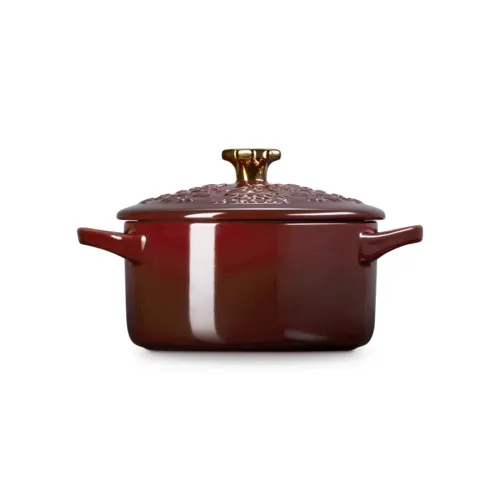 Le Creuset Stoneware Mini Cocotte with Star Knob, 24 oz.