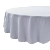 Sur La Table Round Herringbone Tablecloth, 70&#34;
