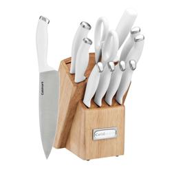 Cuisinart Color Pro 12-Piece Stainless Steel Knife Block Great set of knives! Super sharp, love the grip & style!
