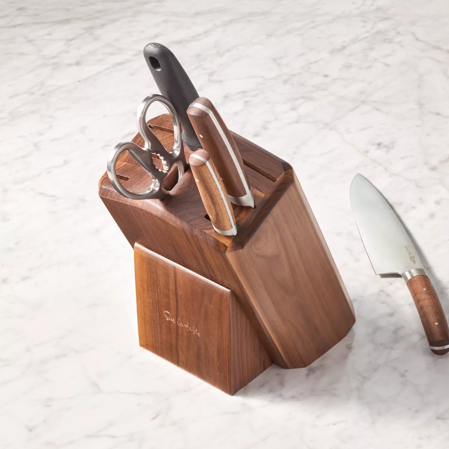 Sur La Table Classic 7 Santoku & Serrated Utility Knife Set