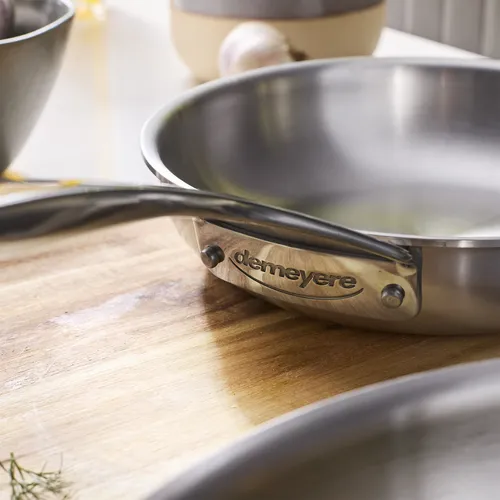 Demeyere Essential 5 Stainless Steel Skillet Set, 8" & 11"