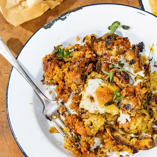 Crispy Sheet Pan Hash