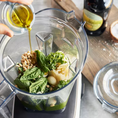 Kale and Basil Pesto