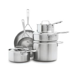 Demeyere Essential5 10-Piece Stainless Steel Cookware Set