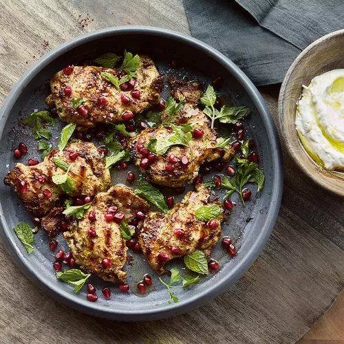 Za’atar Chicken with Lemon Yogurt