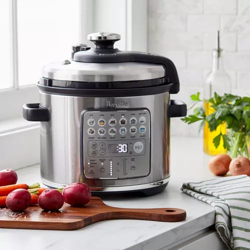 Breville Fast Slow Go Pressure Cooker, 6 qt.