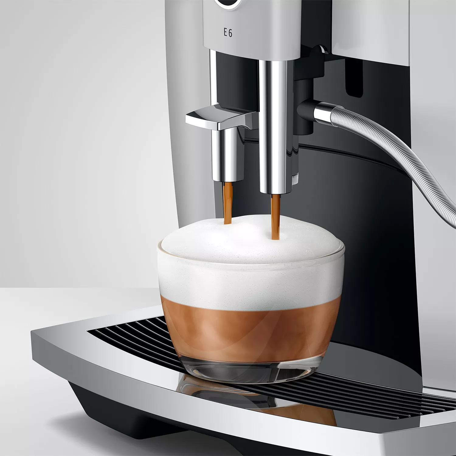 MACHINE A EXPRESSO FULL AUTOMATIQUE JURA E8 CHROME EB