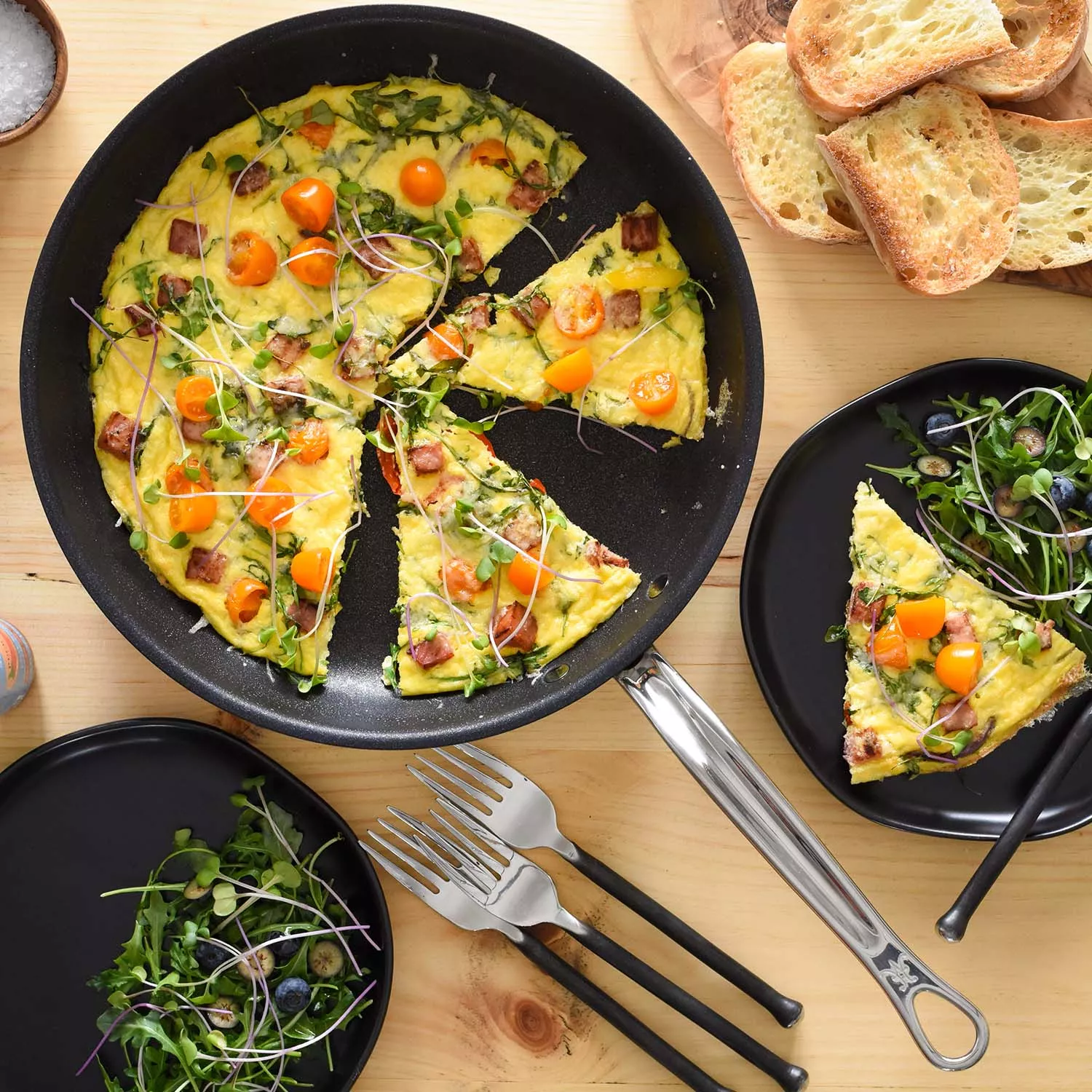 Hestan ProBond Stainless Steel TITUM™ Nonstick Skillets