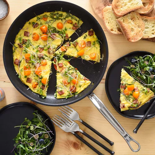 Hestan ProBond Stainless Steel TITUM™ Nonstick Skillets