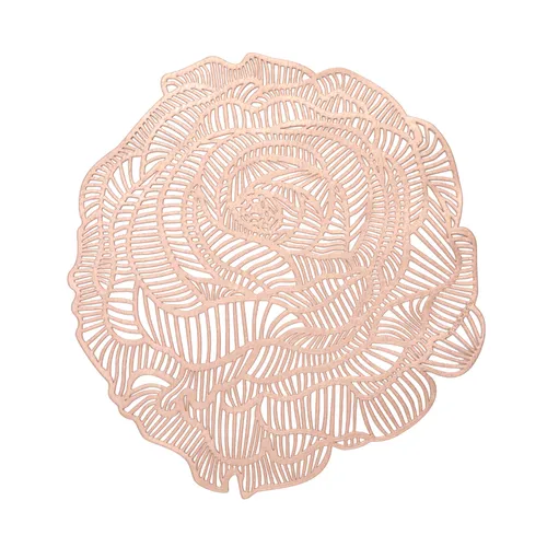 Chilewich Pressed Rose Placemat, 15"