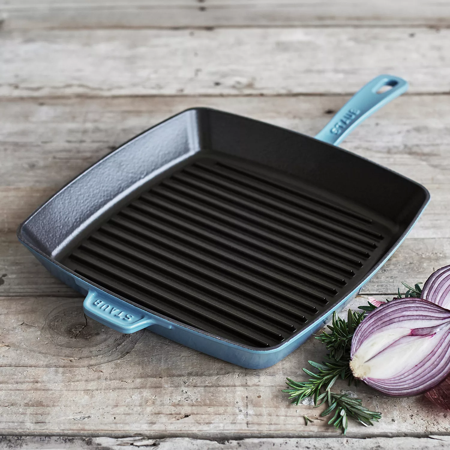 Staub Square Grill Pan, 12"
