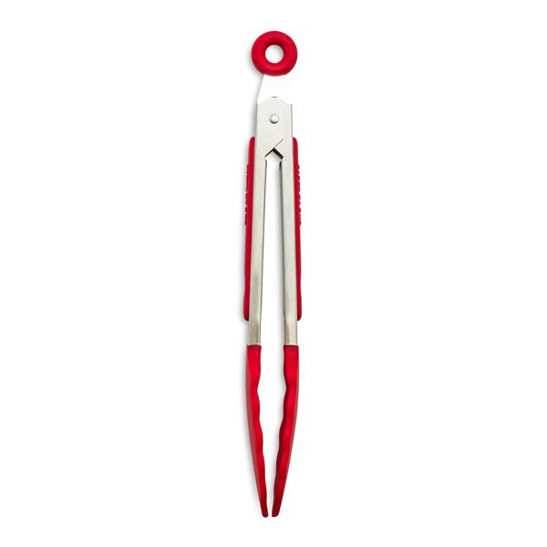 Sur La Table Silicone-Tipped Tongs, 7"