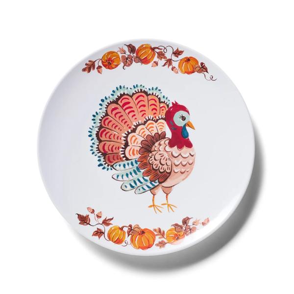 Sur la table Kids Thanksgiving Turkey Dinner Plate