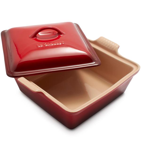 Le Creuset Heritage Square Covered Casserole, 9"