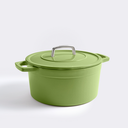 Martha by Martha Enameled Cast Iron Round Dutch Oven, 7 Qt.