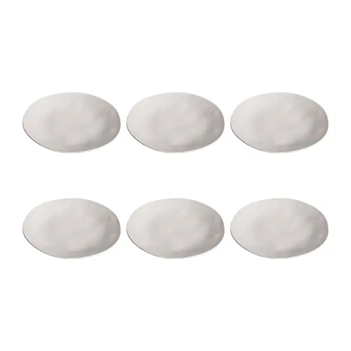 Tar Hong Organic Melamine Dinner Plates, Set of 6