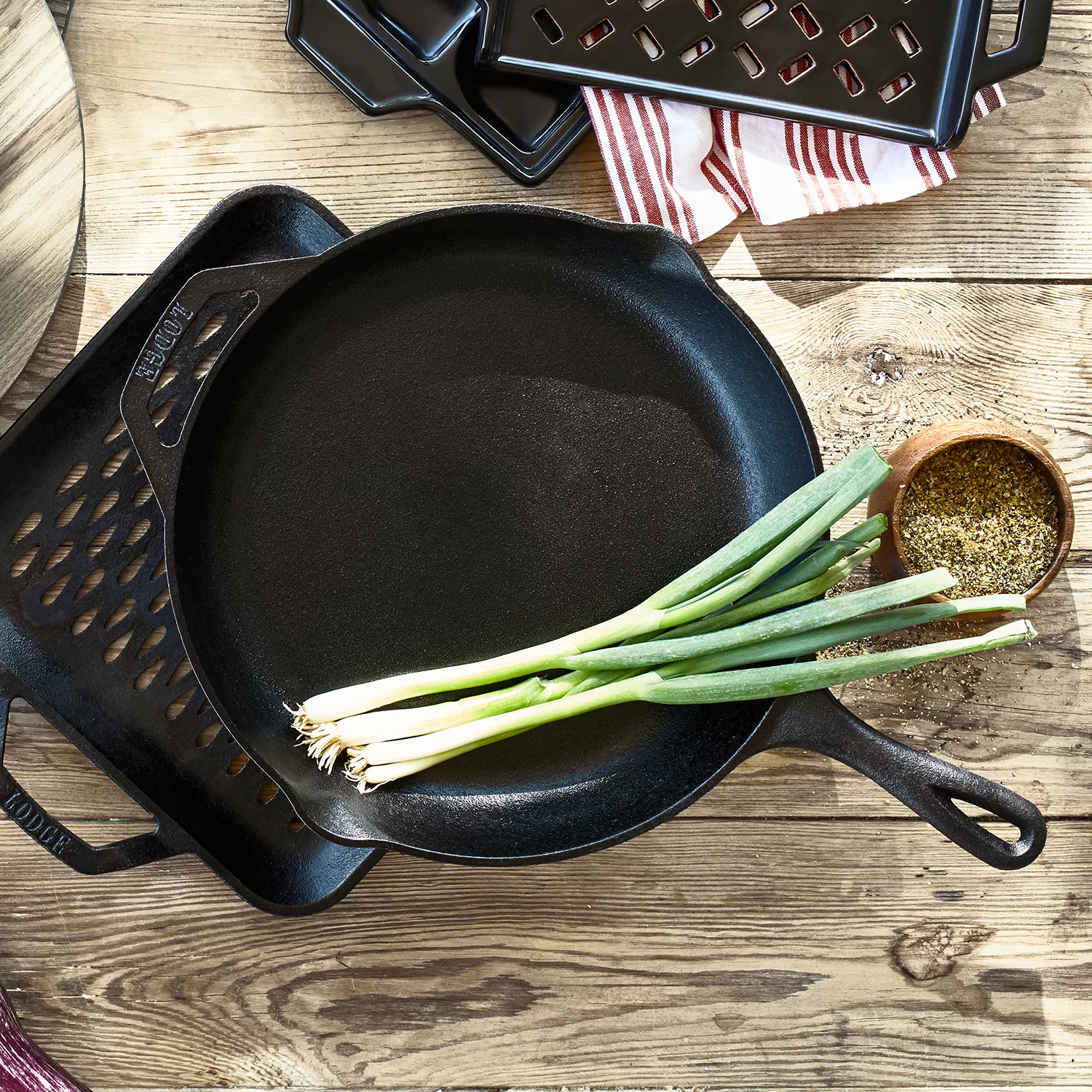 Lodge Chef Collection Cast Iron Skillet