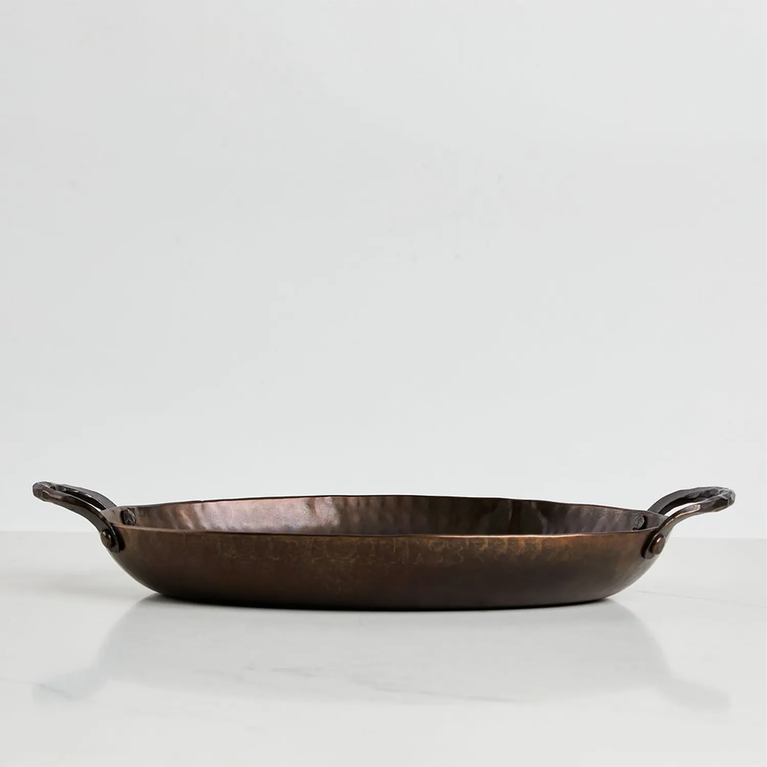 Smithey Carbon Steel Oval Roaster, 11"x 7"