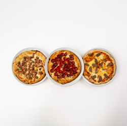 Katie's Pizza & Pasta Meat Pizza Sampler, Set of 3