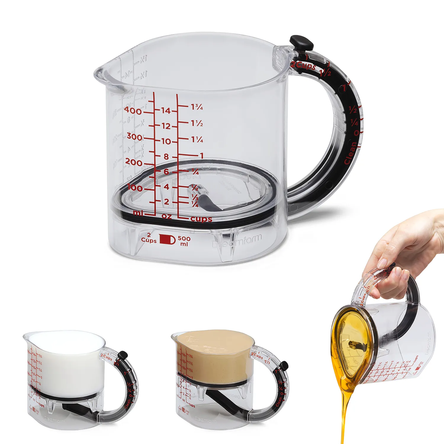 Dreamfarm Upcup Adjustable Measuring Cup