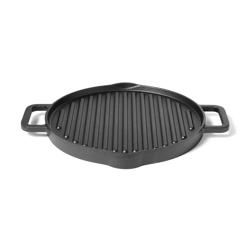 Sur La Table Reversible Cast Iron Griddle Pan