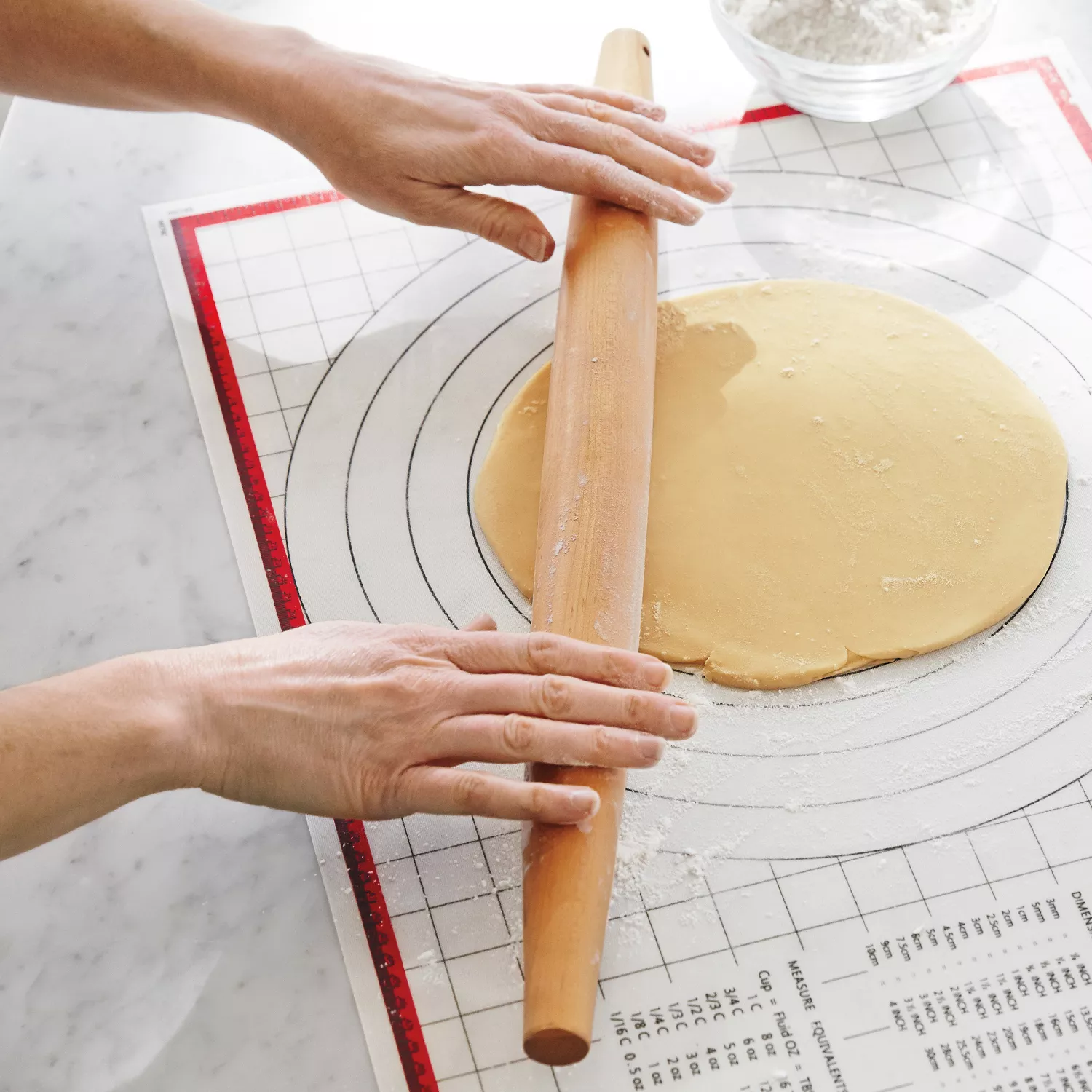 Sur La Table French Tapered Rolling Pin, 20&#189;&#034; x 1&#190;&#034;