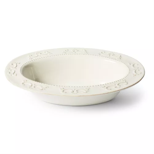 Sur La Table Ceramic Mixing Bowls, Set of 3, White